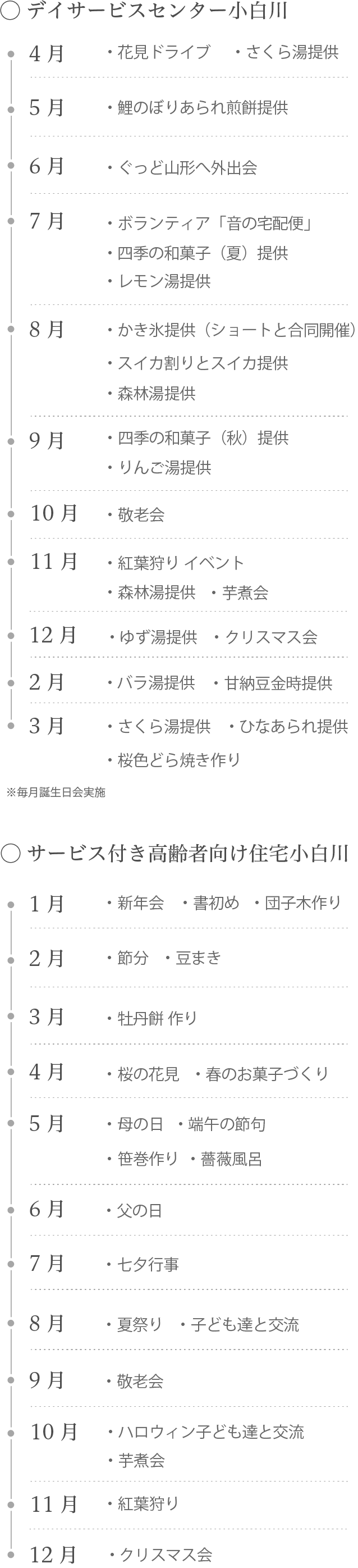 行事